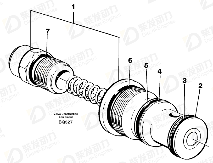 VOLVO Gasket kit 11990126 Drawing