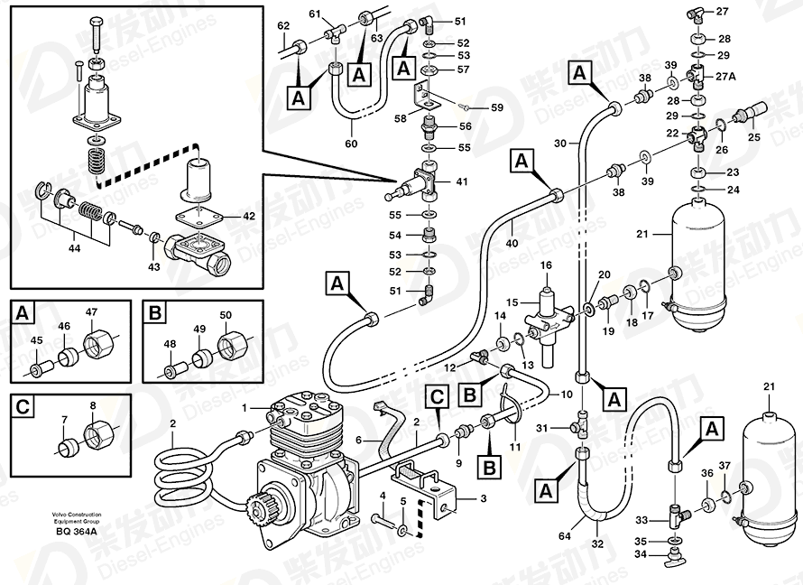 VOLVO Anchorage 11061639 Drawing