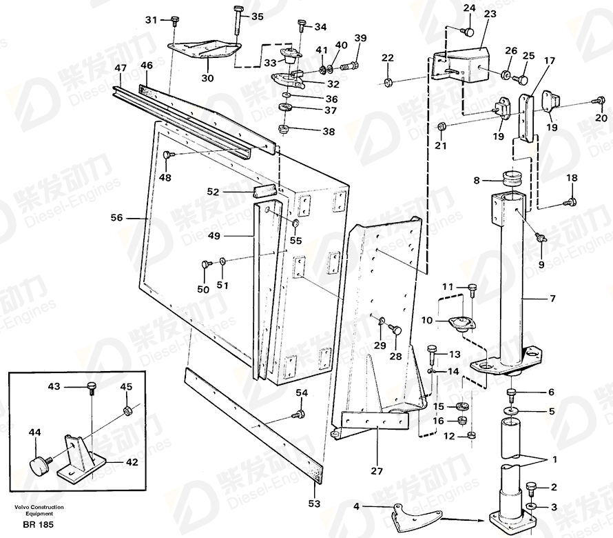 VOLVO Stop 11056278 Drawing