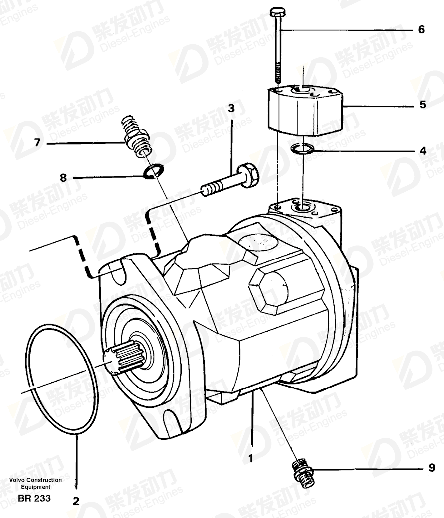 VOLVO Block 11061997 Drawing