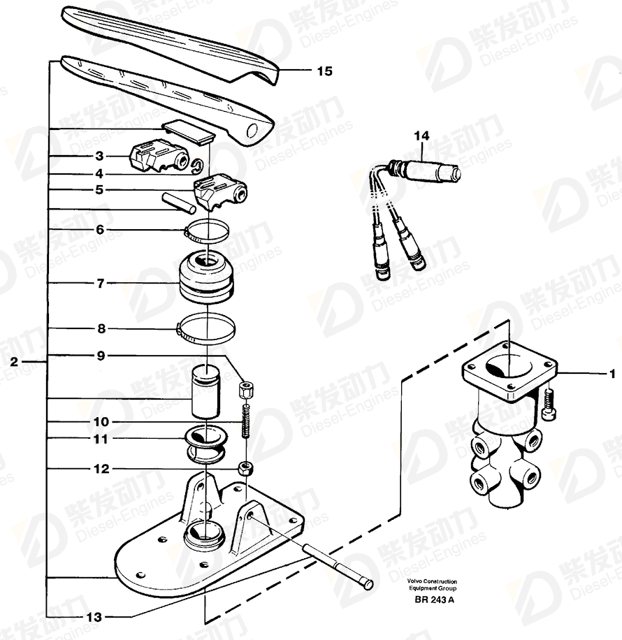 VOLVO Nut 11701966 Drawing