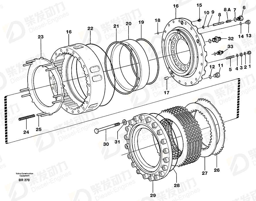 VOLVO Pin 12974969 Drawing