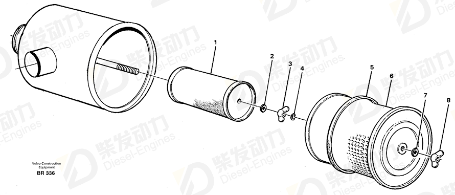 VOLVO Gasket 11701809 Drawing