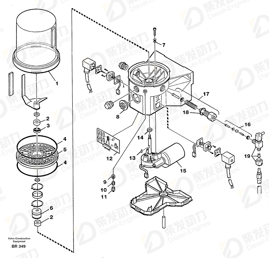 VOLVO Ptd Circuit Bd 11701486 Drawing