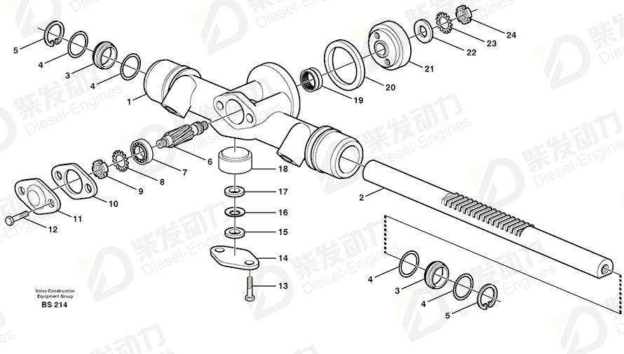 VOLVO Disc spring 13961381 Drawing