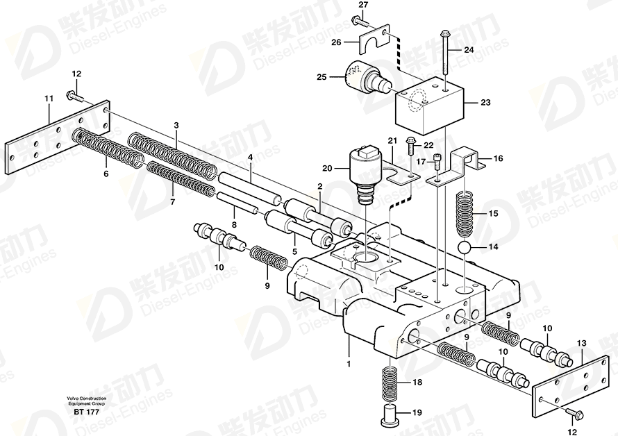 VOLVO O-ring 11710899 Drawing