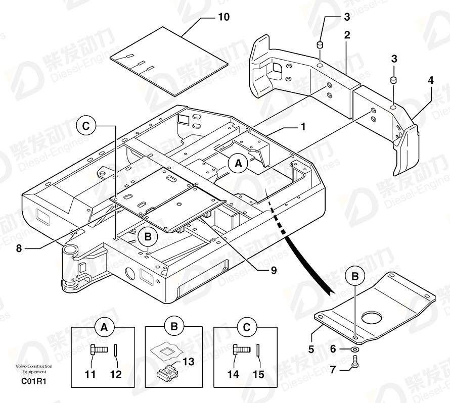 VOLVO Mat 5140279 Drawing