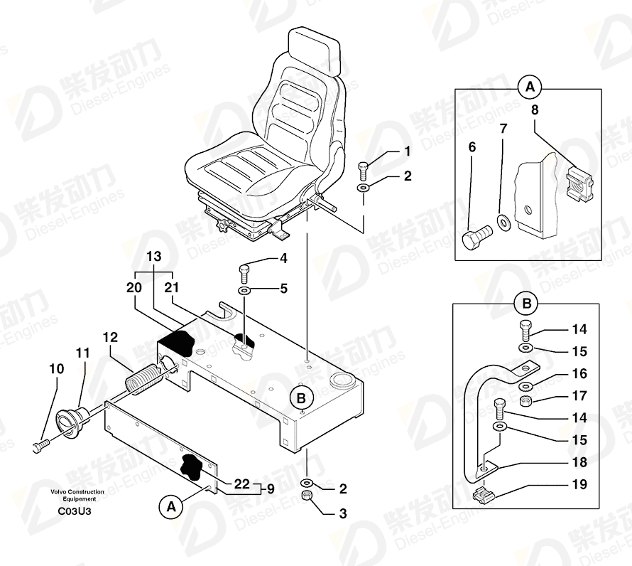 VOLVO Box 5380684 Drawing