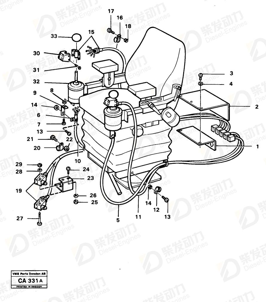 VOLVO Bolt 13956071 Drawing