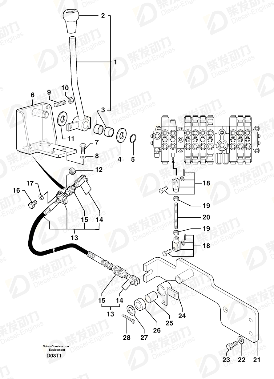 VOLVO Screw 4380021 Drawing