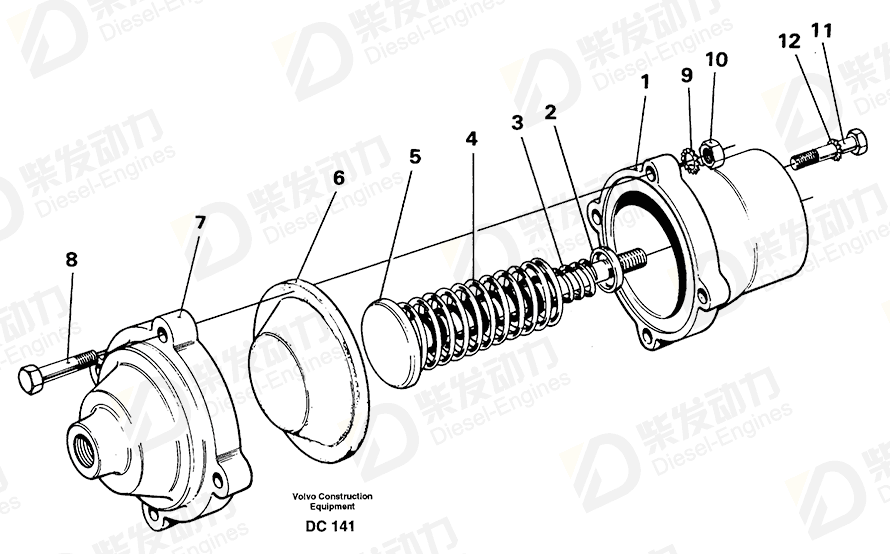 VOLVO Rcpt Housing 4785007 Drawing VOLVO Rcpt Housing 4785007 Drawing