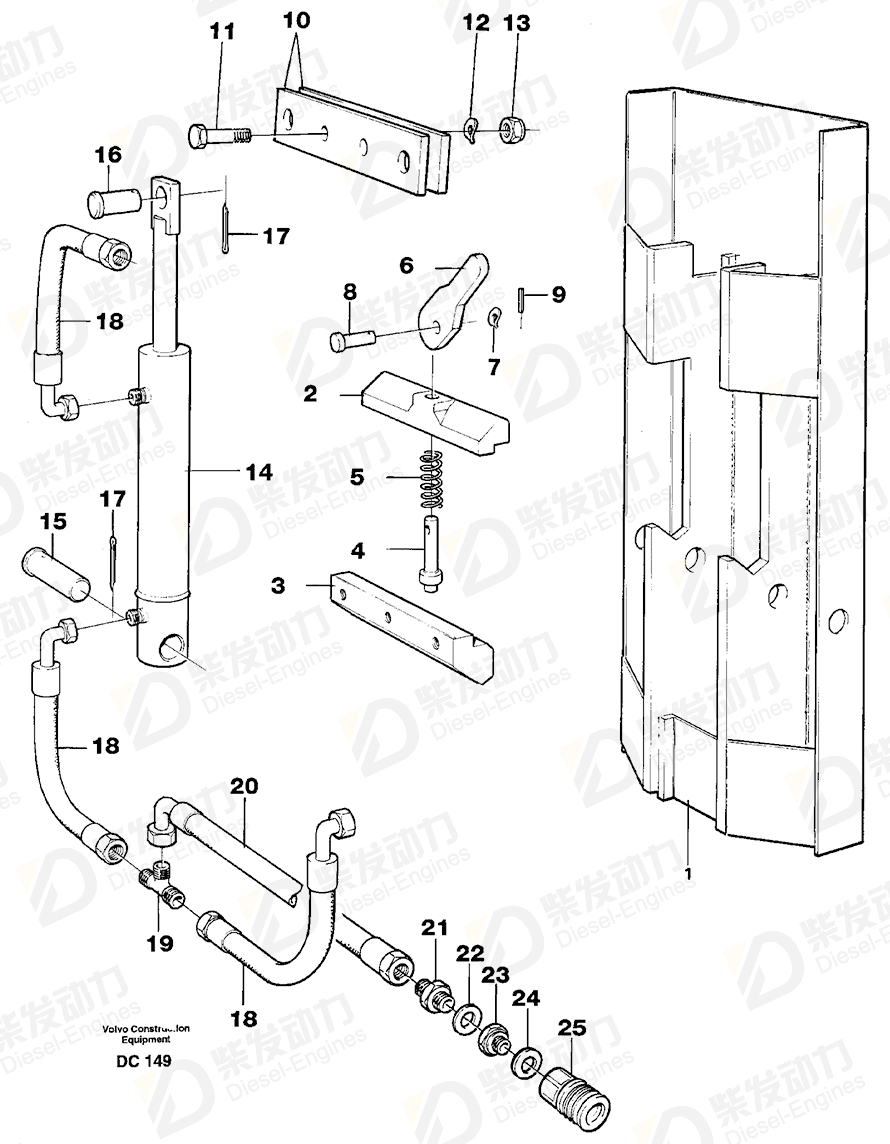 VOLVO Spring washer 941912 Drawing VOLVO Spring washer 941912 Drawing