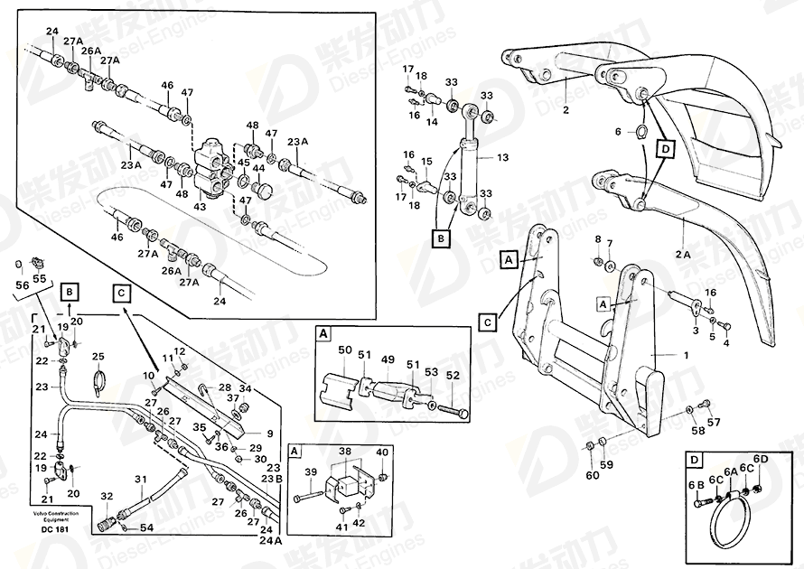 VOLVO Screw 13955366 Drawing