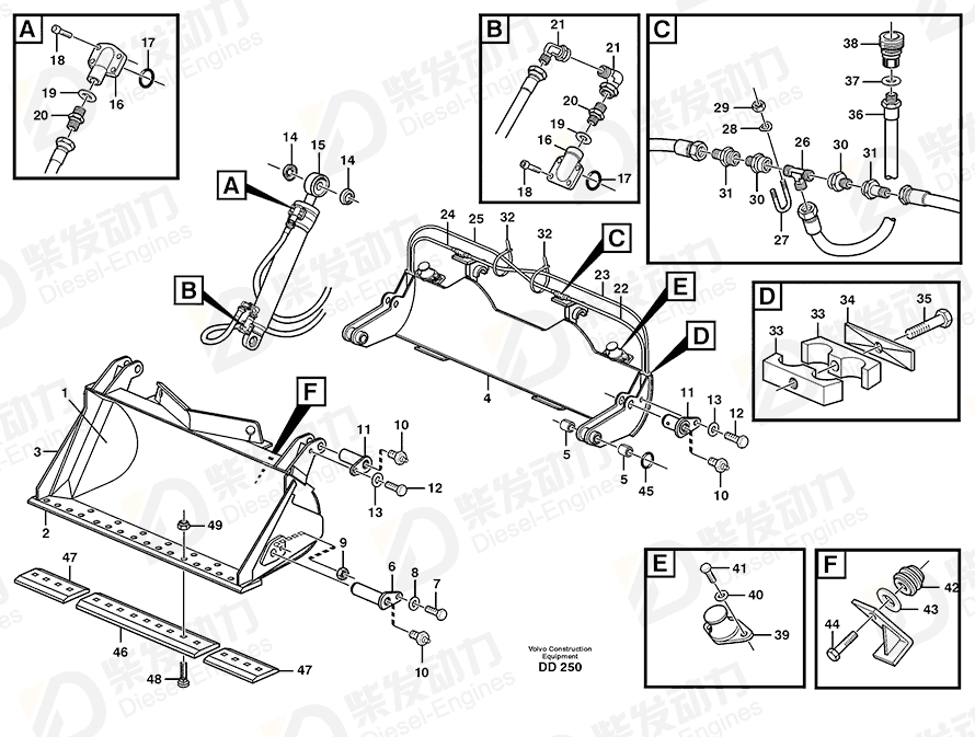 VOLVO Nipple 13964016 Drawing