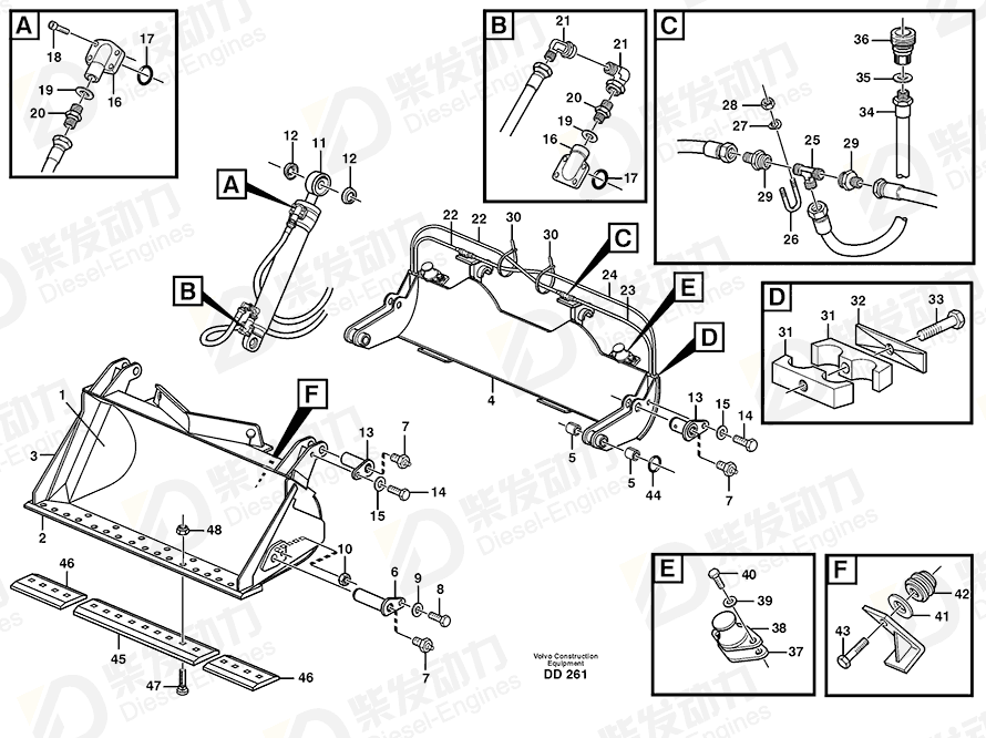 VOLVO O-ring 4880494 Drawing