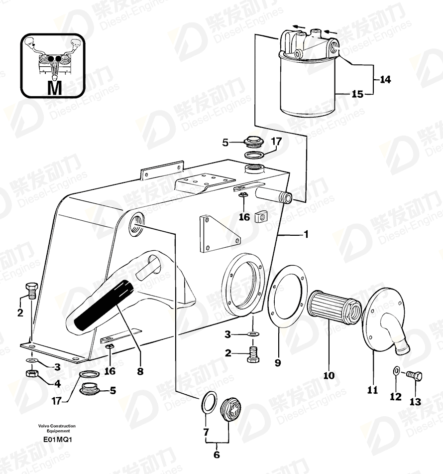 VOLVO Plug 11802436 Drawing