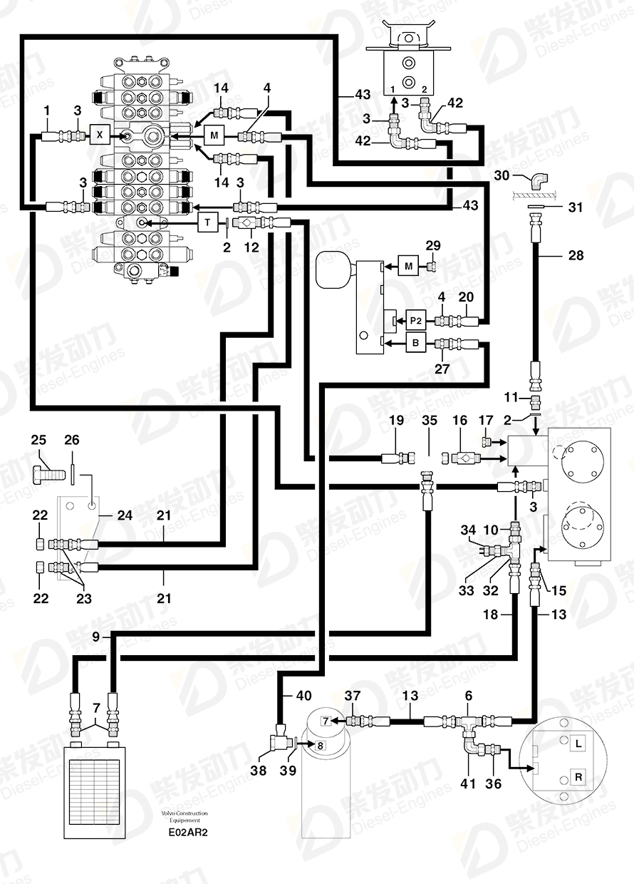 VOLVO Union 11806375 Drawing