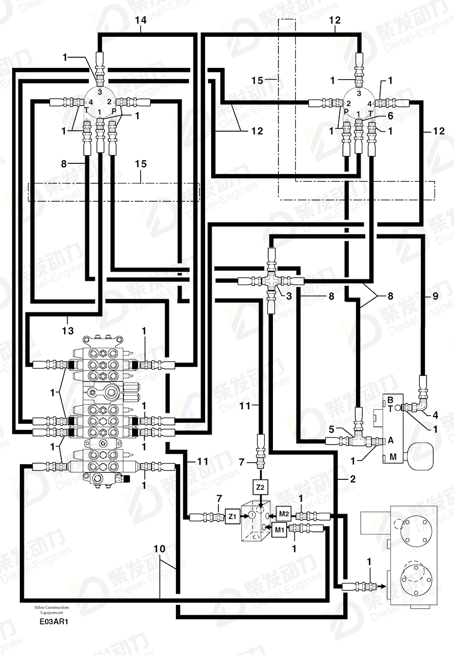 VOLVO Spider 4720035 Drawing
