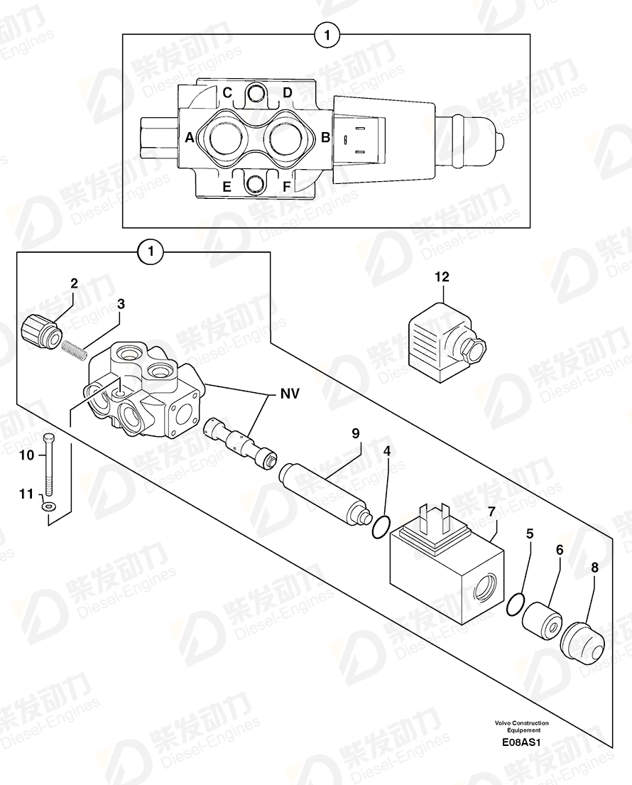 VOLVO Bellow 7413227 Drawing