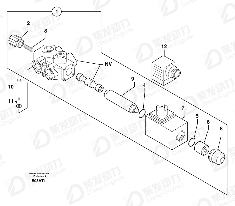 VOLVO Union 7417222 Drawing