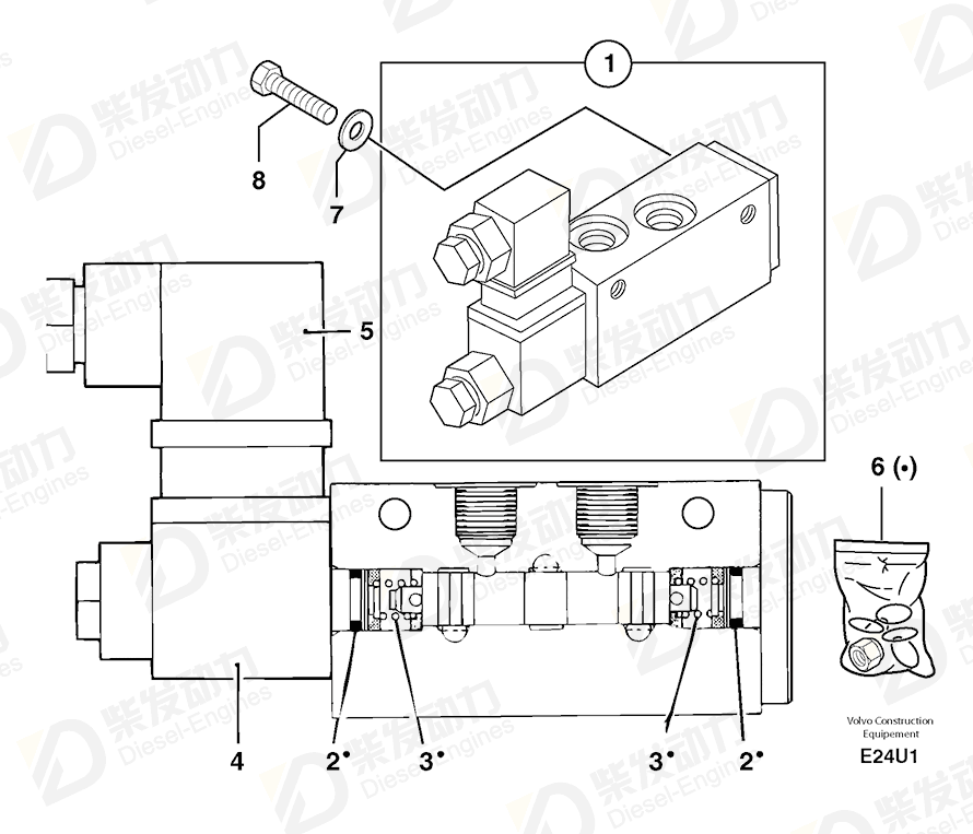 VOLVO Hexagon screw 11806265 Drawing