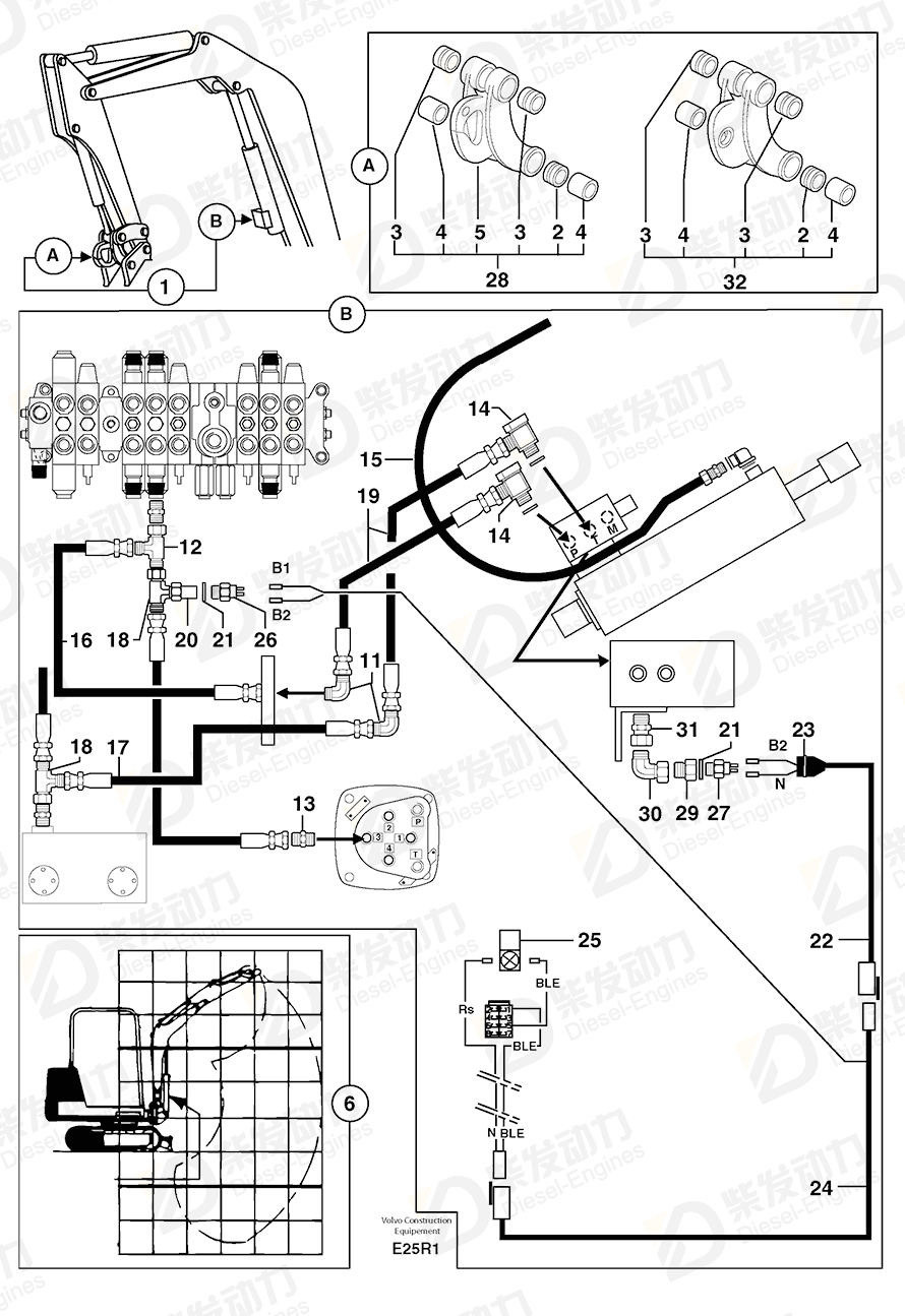 VOLVO Union 4750433 Drawing