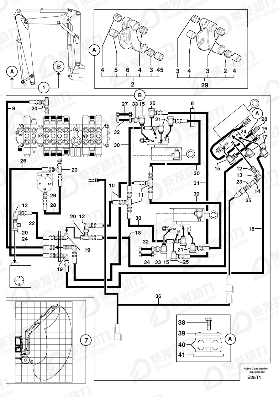 VOLVO Union 4750342 Drawing