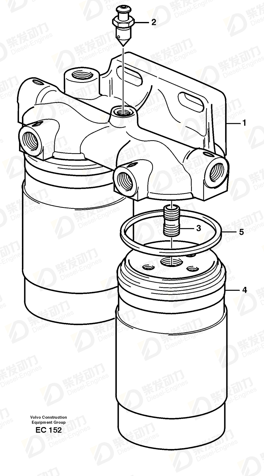 VOLVO Housing 8194542 Drawing