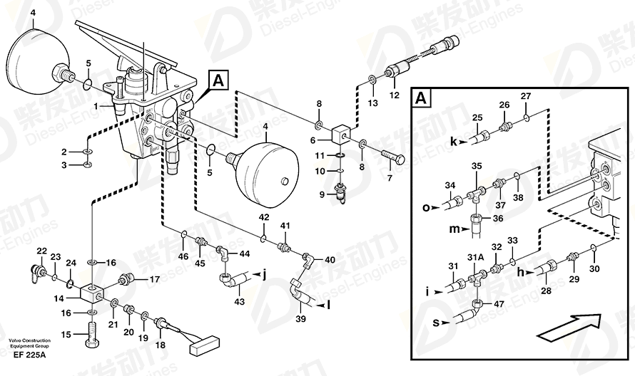 VOLVO Nipple 11025052 Drawing