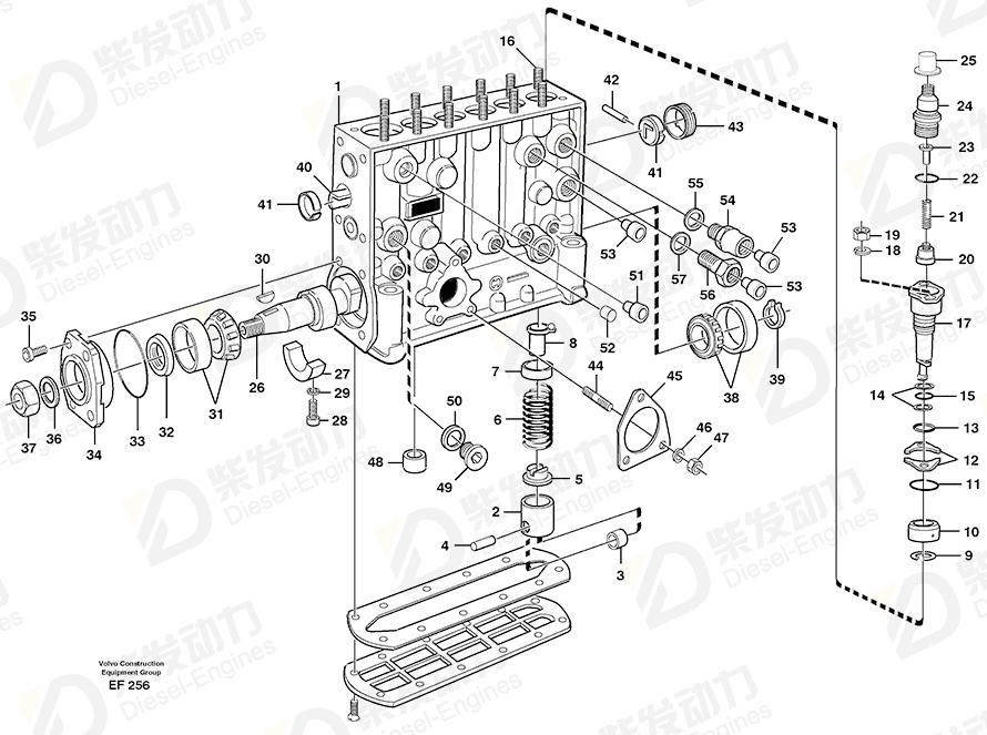VOLVO Compression spring 1699812 Drawing