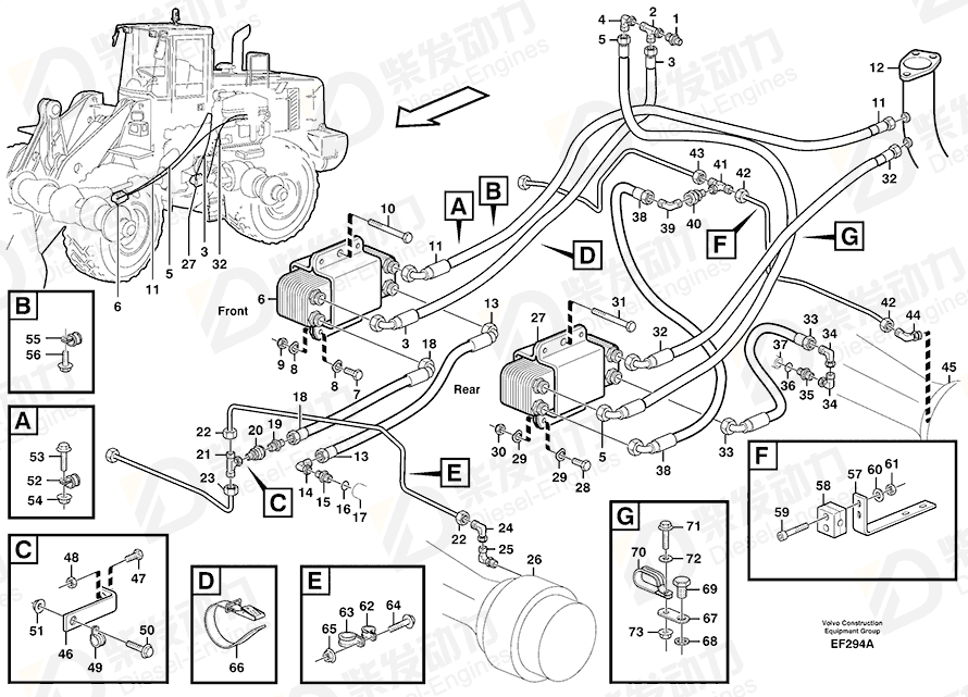 VOLVO Nipple 11026268 Drawing