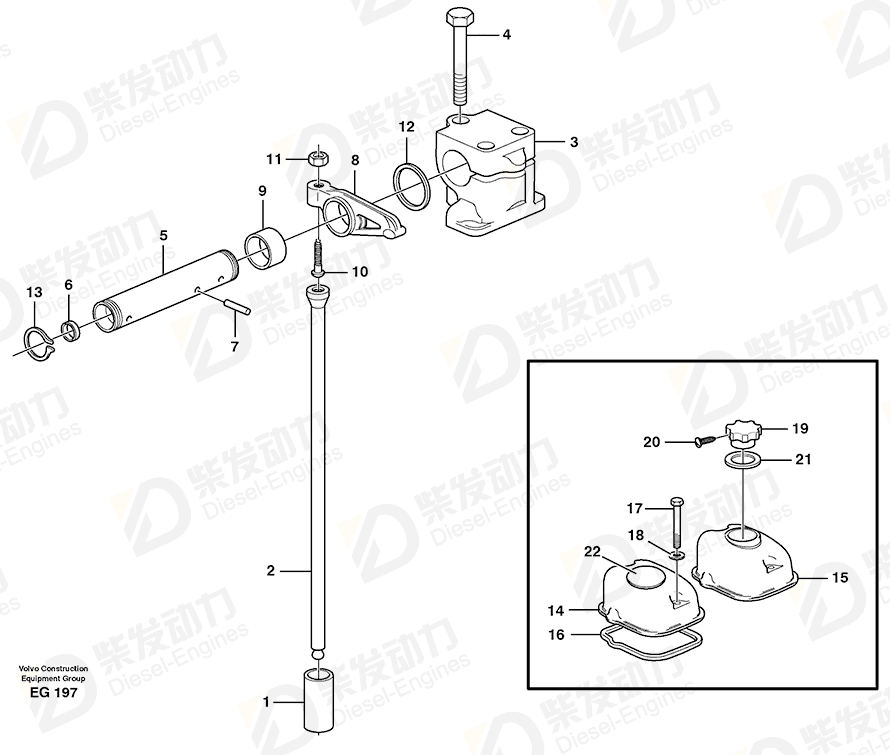 VOLVO Washer 423269 Drawing