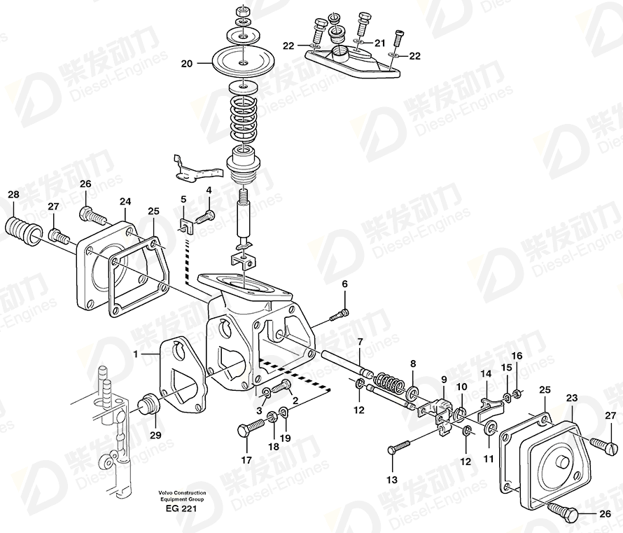 VOLVO Smoke Limiter 1699629 Drawing