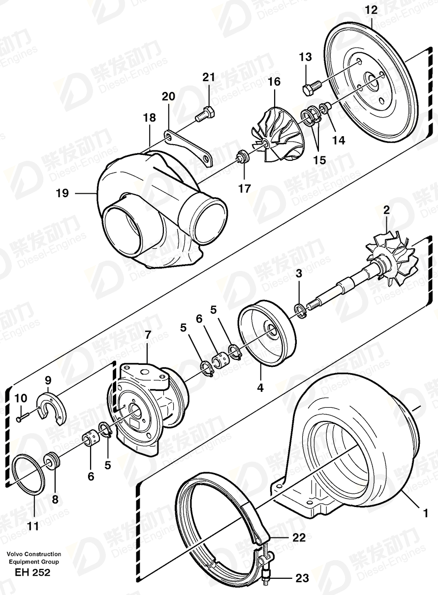 VOLVO Screw 1697498 Drawing