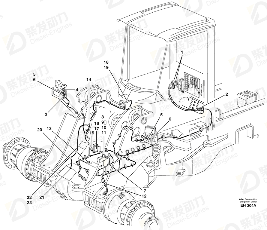 VOLVO Sealing ring 11039262 Drawing