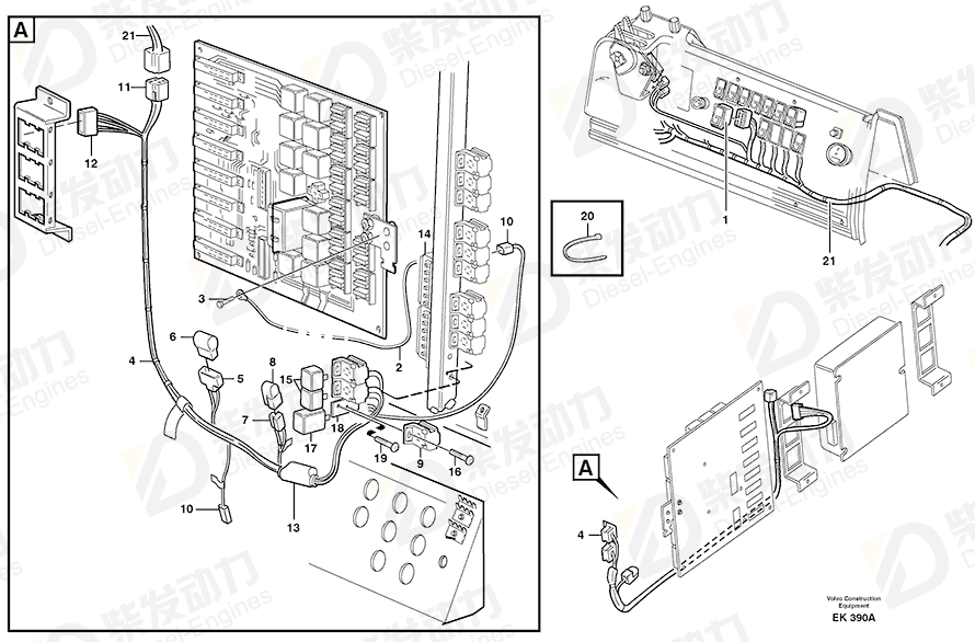 VOLVO Capacitor 11039272 Drawing