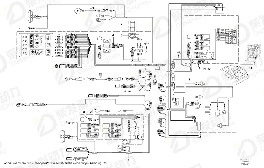 VOLVO Coded key 5720307 Drawing