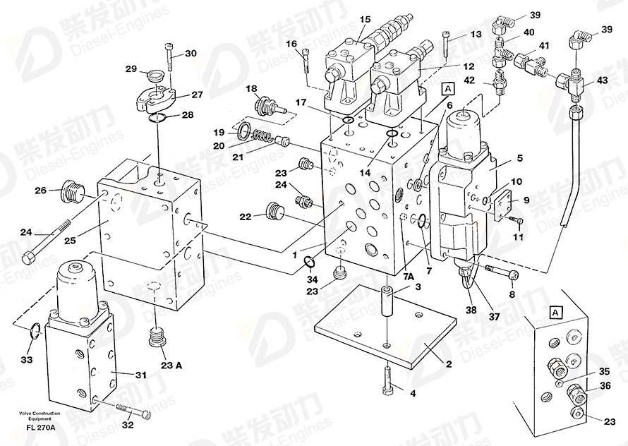 VOLVO Screw 13955374 Drawing