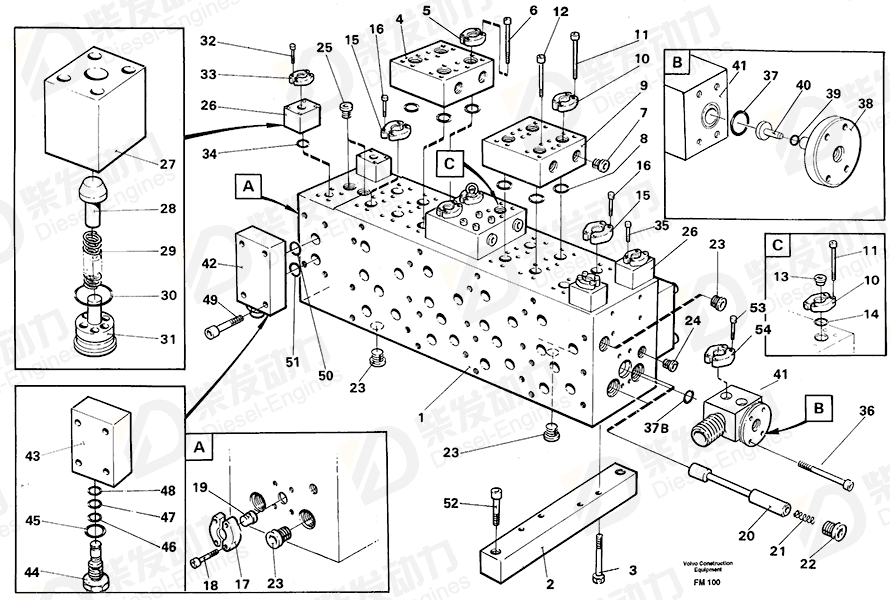 VOLVO O-ring 13960175 Drawing