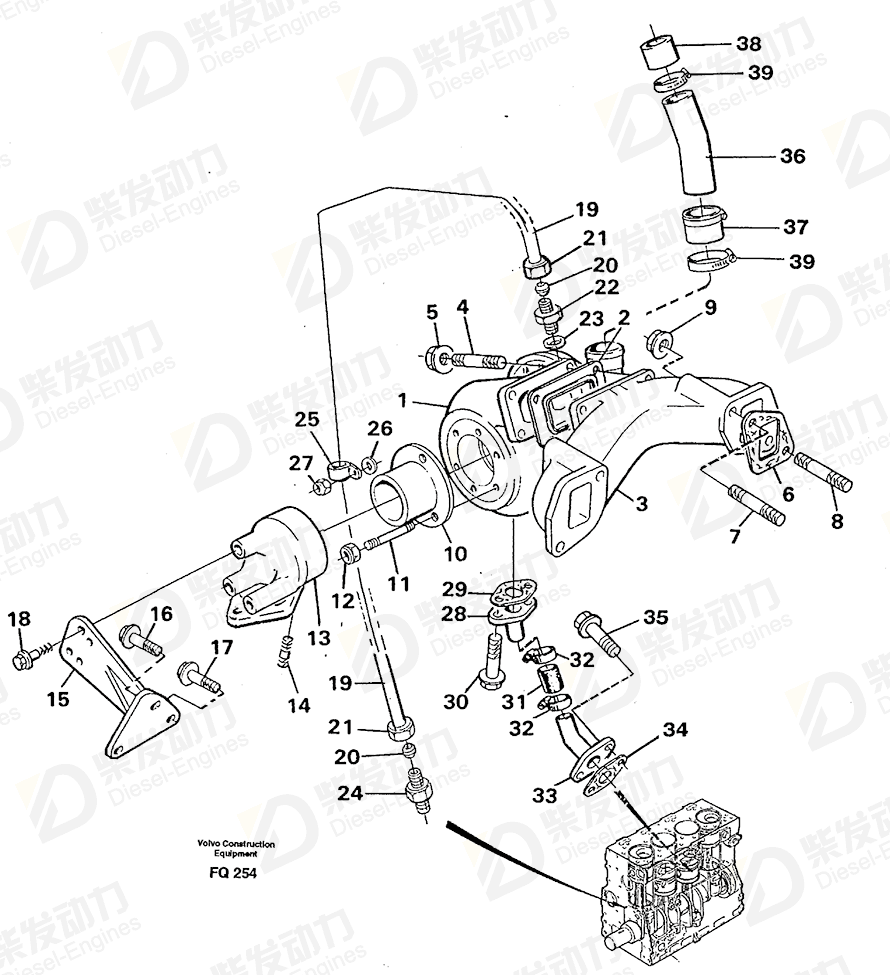 VOLVO Stud 479971 Drawing