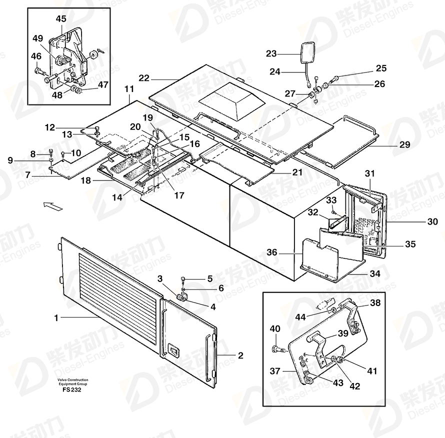 VOLVO Hexagon screw 190364 Drawing