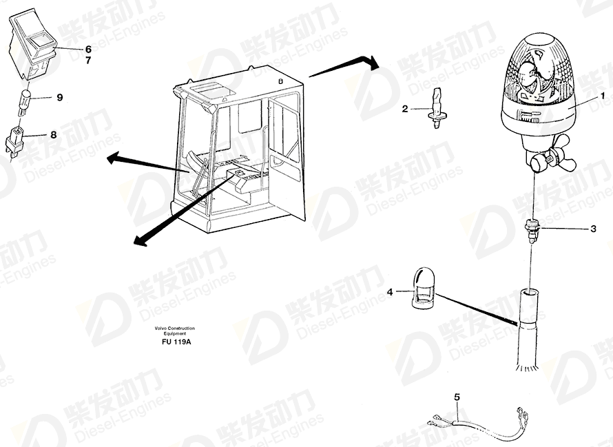 VOLVO Box 4787694 Drawing