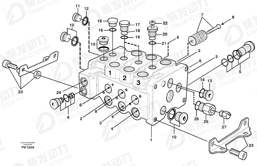 VOLVO Plug 11702619 Drawing