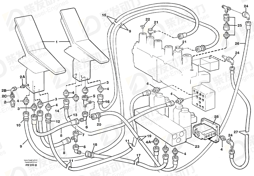 VOLVO Sealing washer 14013067 Drawing