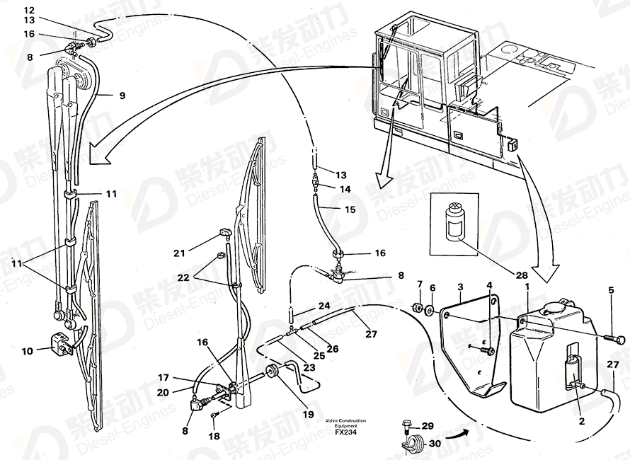 VOLVO Retainer 192248 Drawing