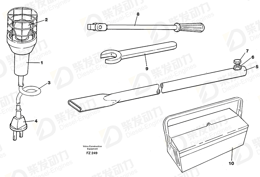 VOLVO Allen key 914003 Drawing