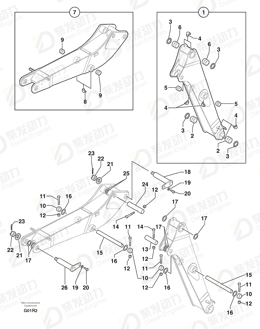 VOLVO Nut 11804239 Drawing