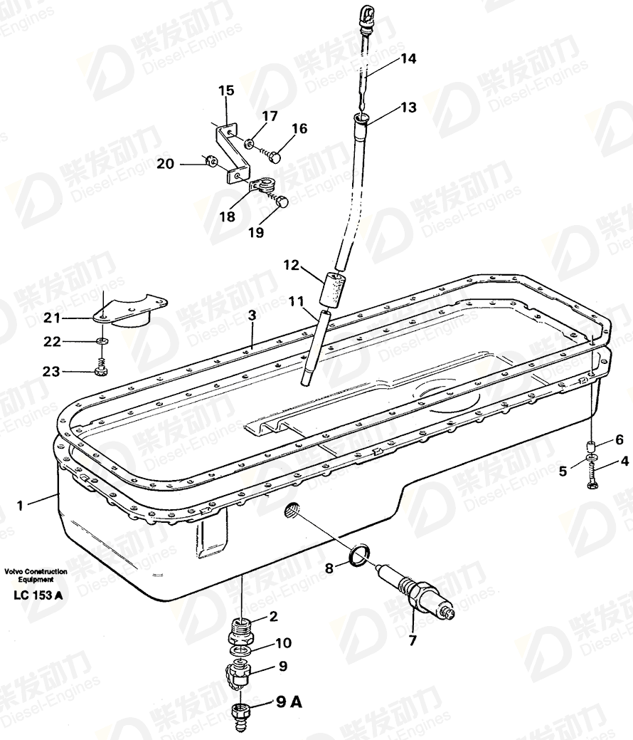 VOLVO Bracket 479796 Drawing