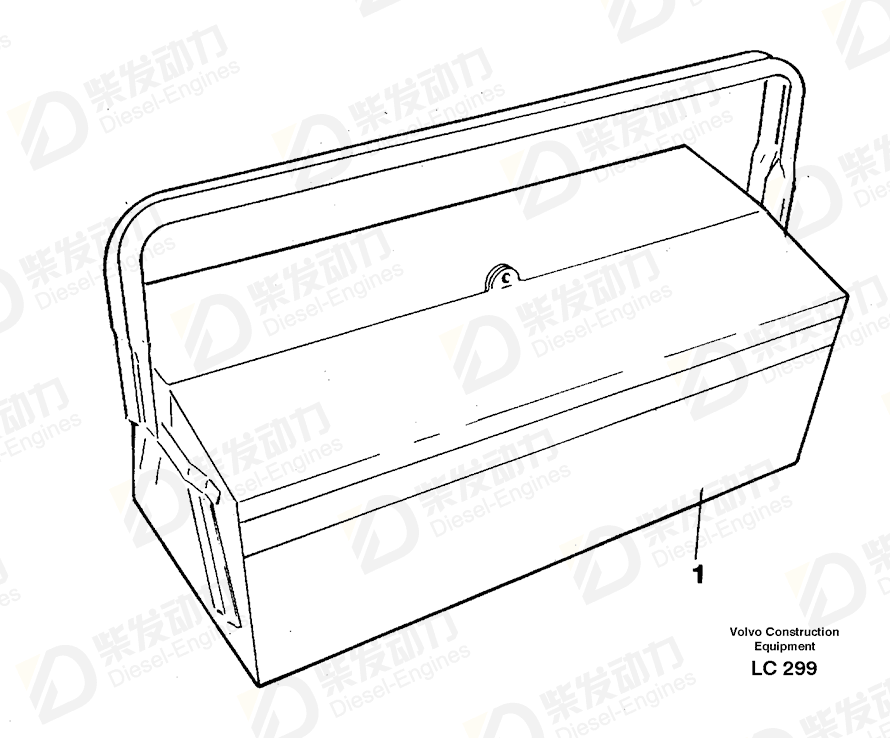 VOLVO Pliers 11666111 Drawing