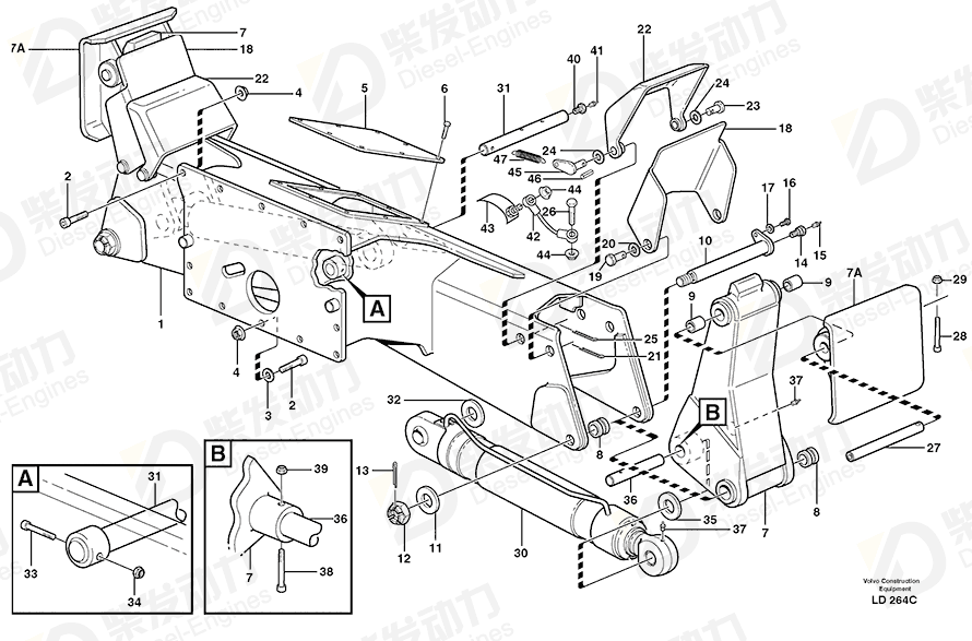 VOLVO Split pin 907904 Drawing